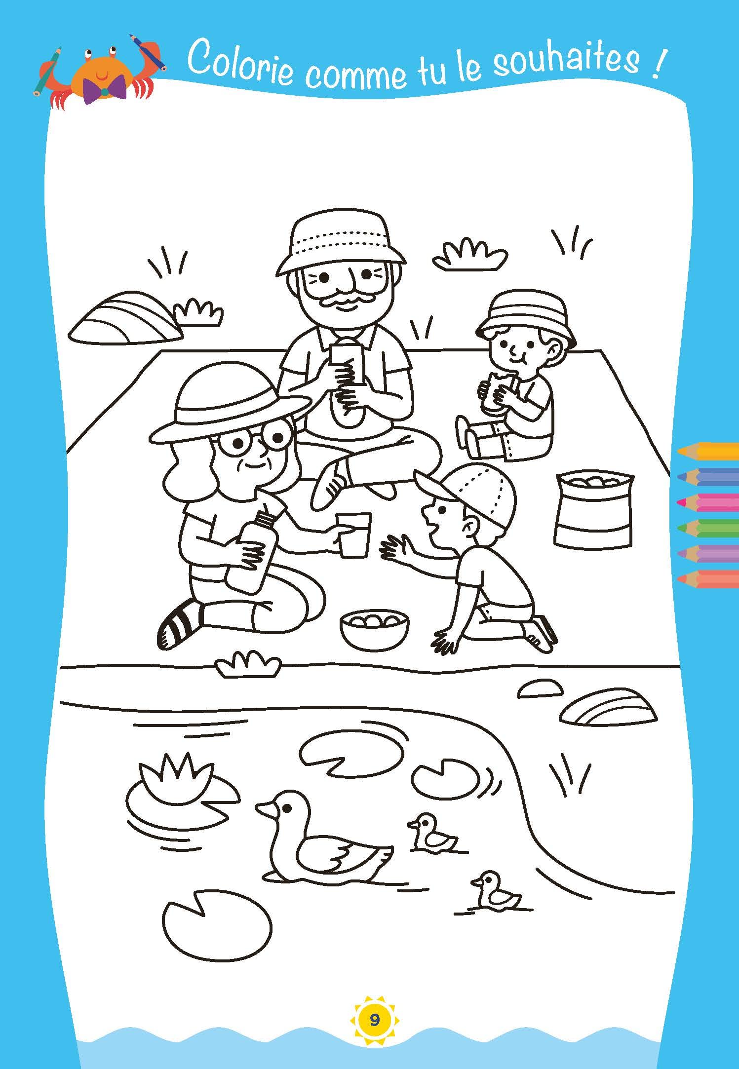 Cahier de vacances 2025, Coloriages éducatifs PS, MS, GS: Magnard, l'inventeur des cahiers de vacances