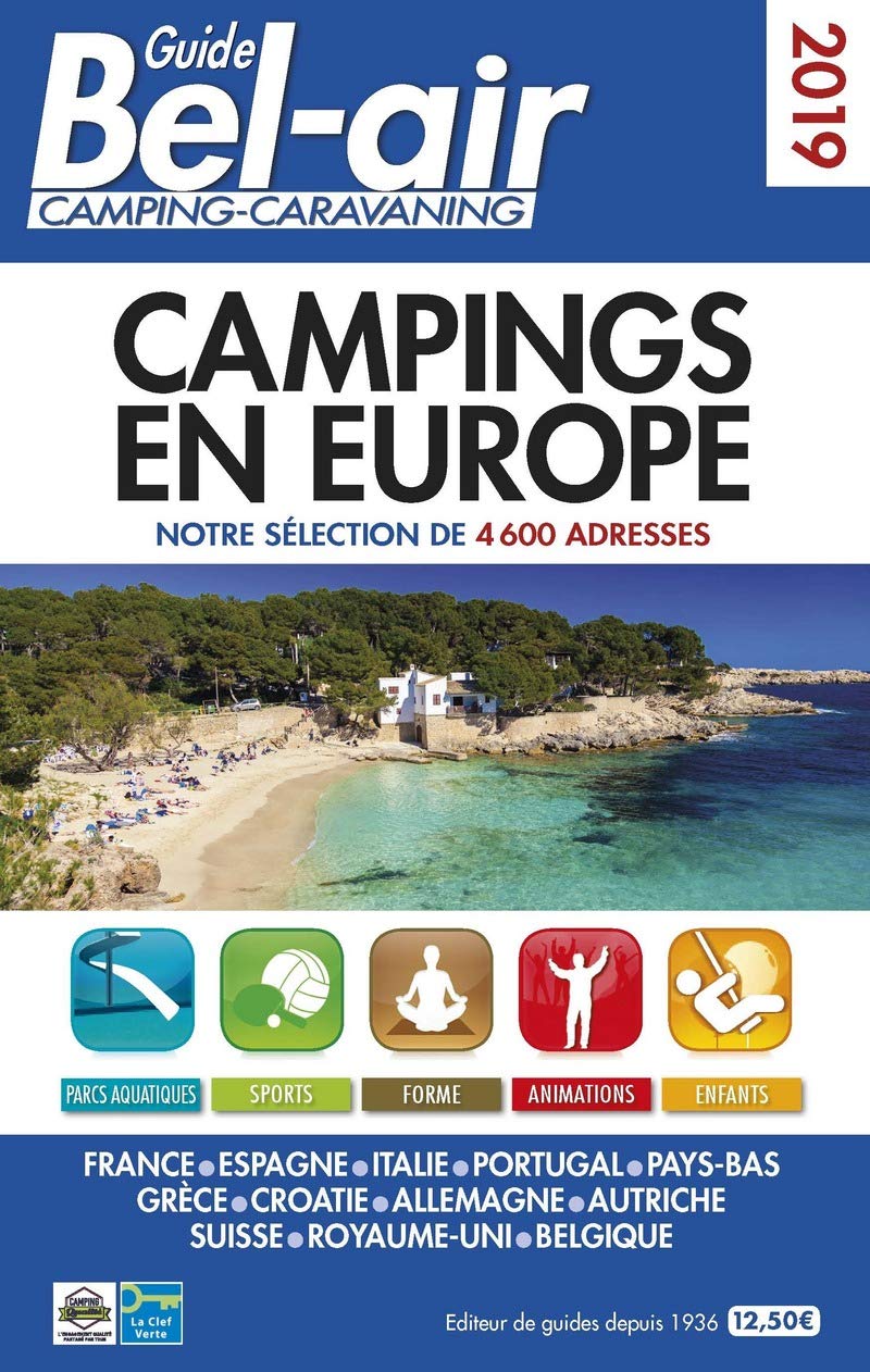 Guide Bel-Air Campings en Europe 2019