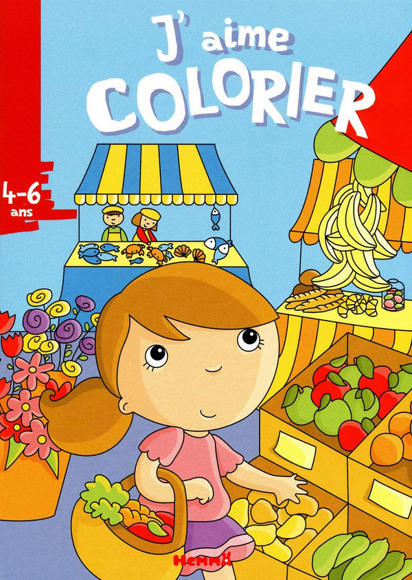 J'aime colorier (4-6 ans) marche