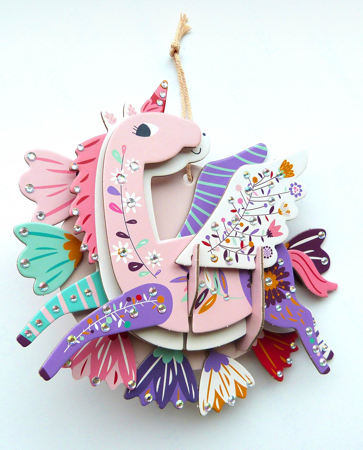 MON COFFRET D'ARTISTE - MA JOLIE LICORNE À STRASS