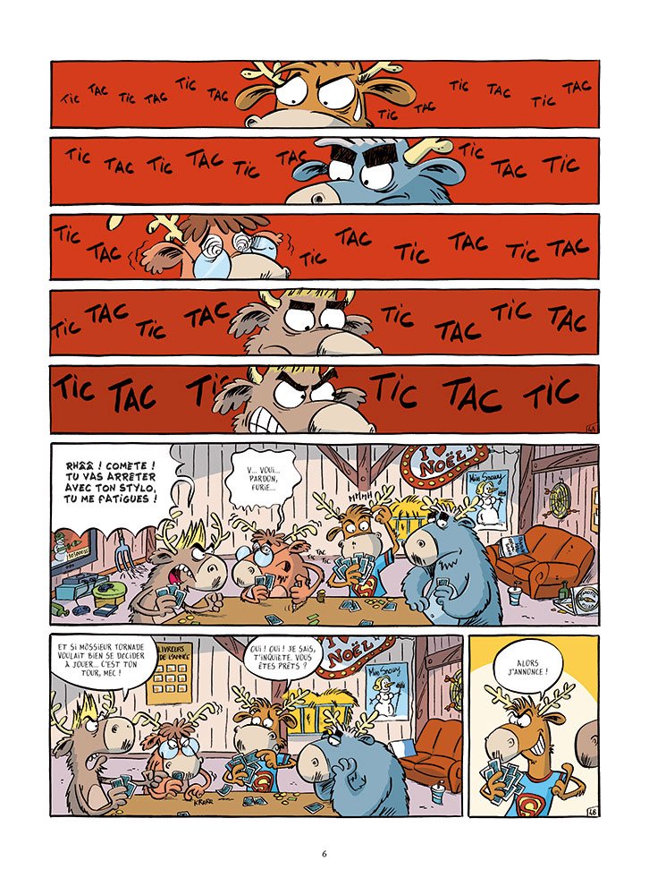 Les 4 Rennes T1: Commendo père Noel
