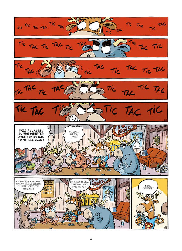 Les 4 Rennes T1: Commendo père Noel