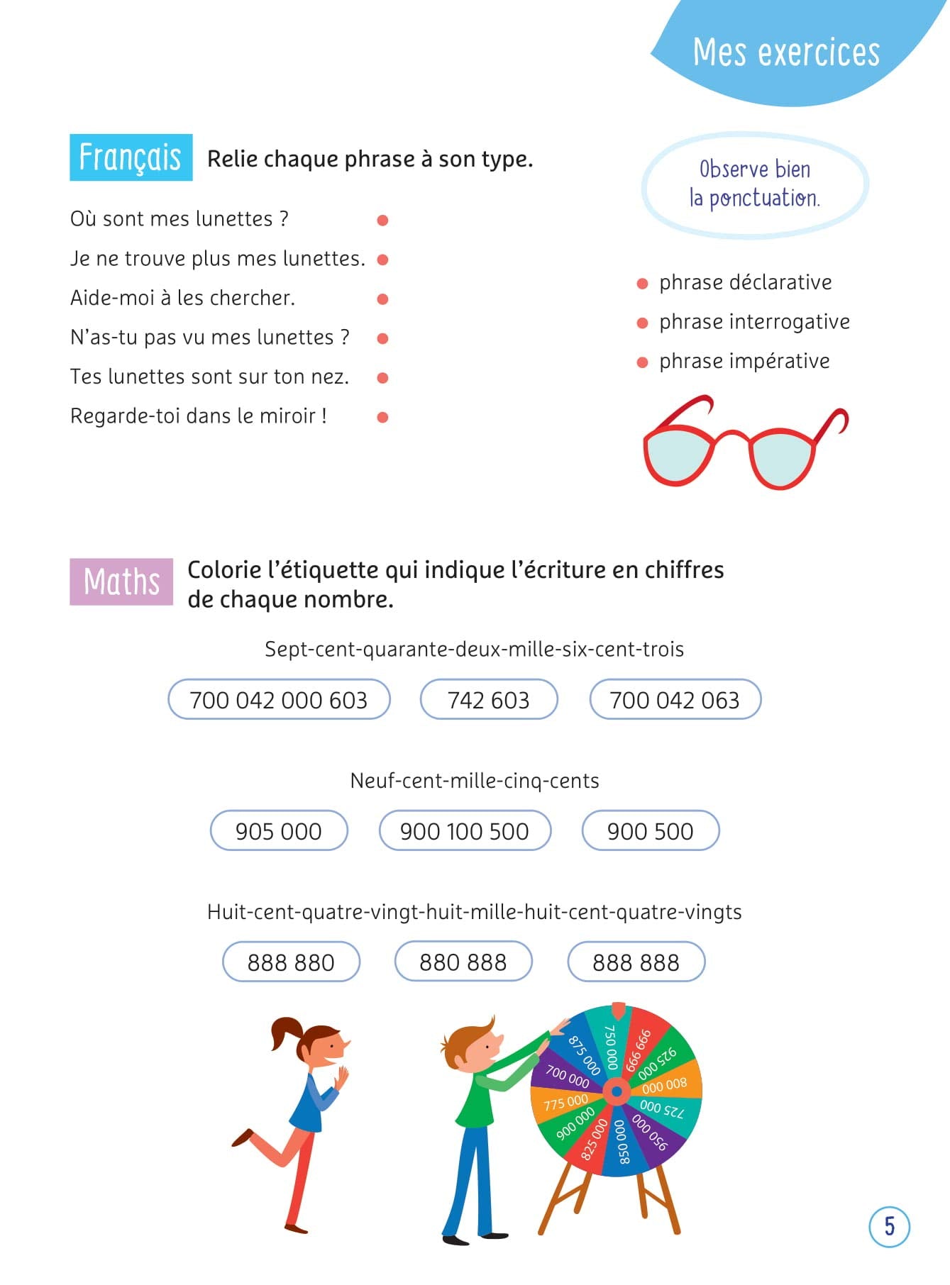 Je travaille sereinement CM1 9-10 ans: Un temps pour bien se concentrer et des exercices pour s’entraîner
