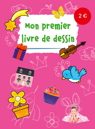 Mon premier livre de dessin - Cadeau et papillon