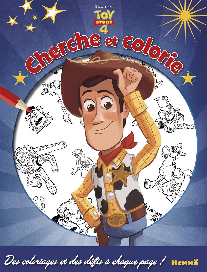 Disney Toy Story 4 - Cherche et colorie