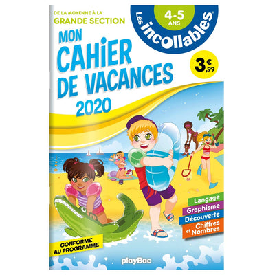 Les incollables - Cahier de vacances 2020 - De la MS à la GS