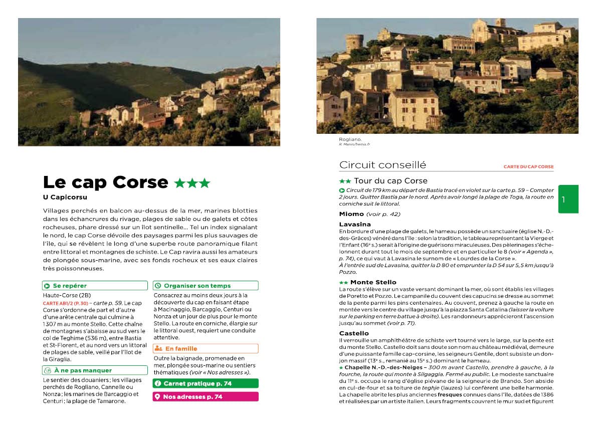 Guide Vert Corse