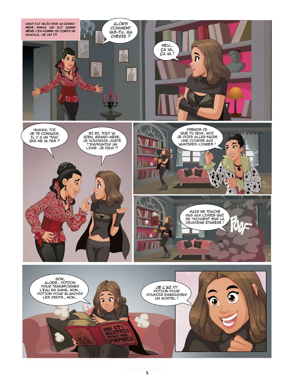 Mortel d'être une vampire !