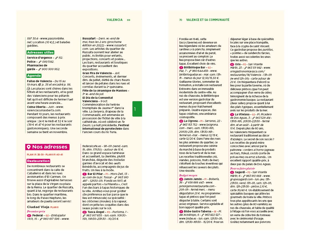 Guide Vert Espagne côté Est : Valence, Costa Blanca, Aragon, Saragosse