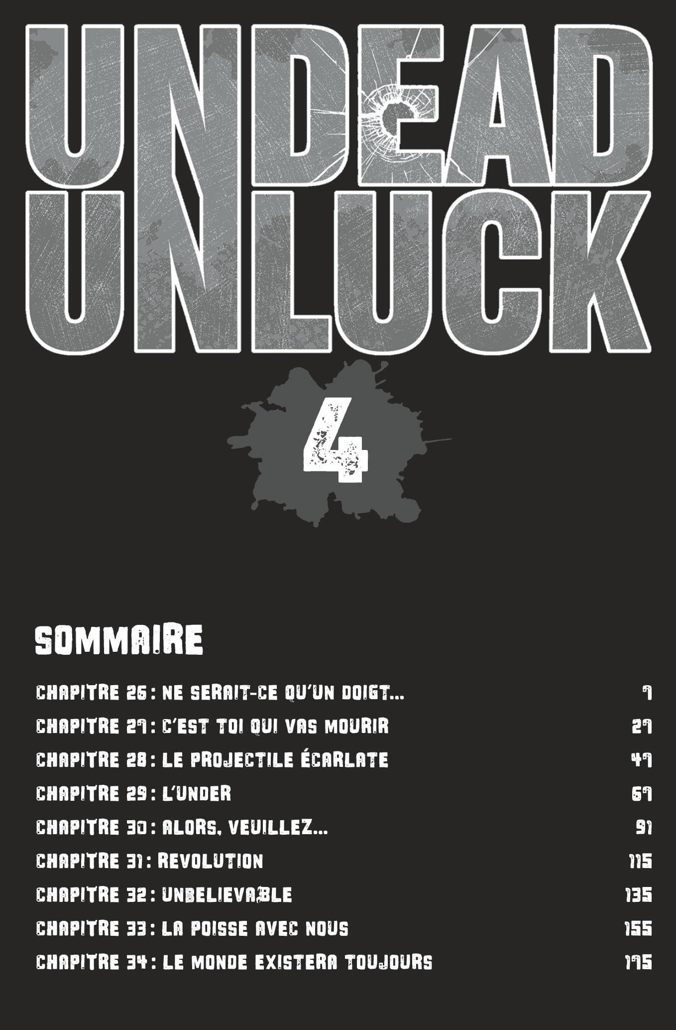 Undead unluck - Tome 4