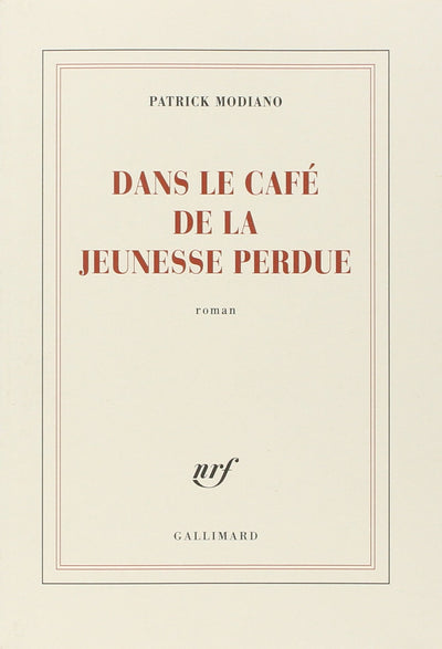 Dans Le Cafe De La Jeunesse Perdue