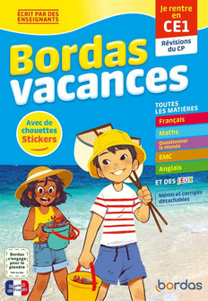 Bordas Vacances - Je rentre en CE1