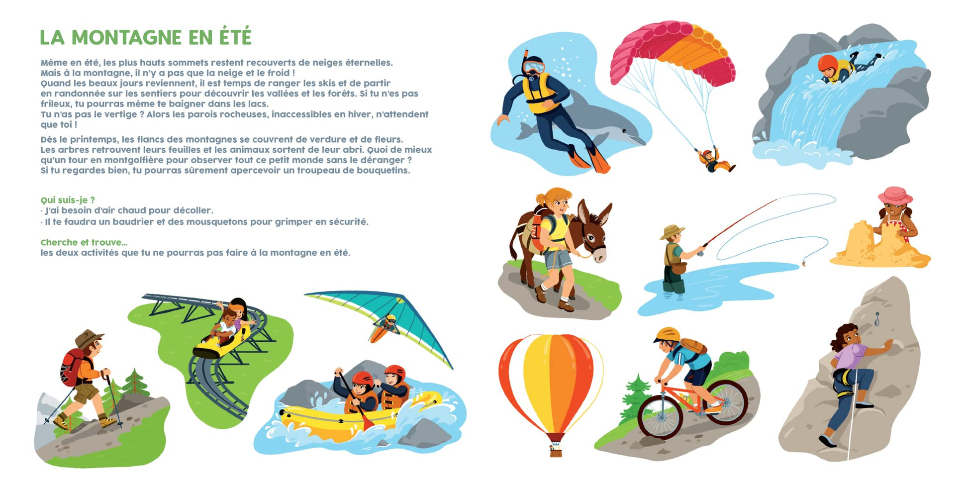 Cherche et trouve dans la montagne