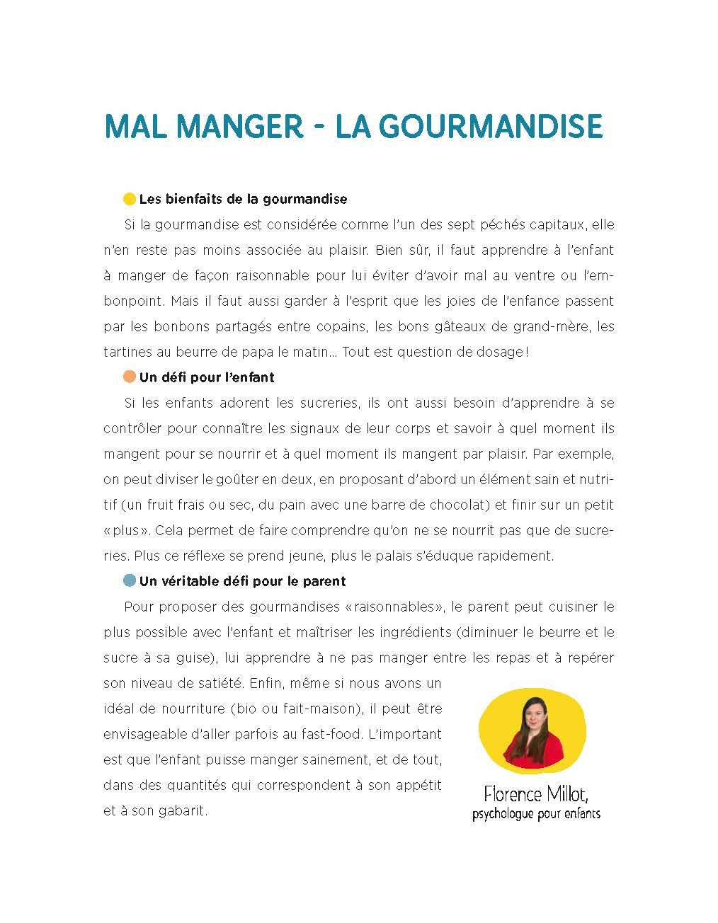 Bien grandir avec Mano - Mal manger et manger bien