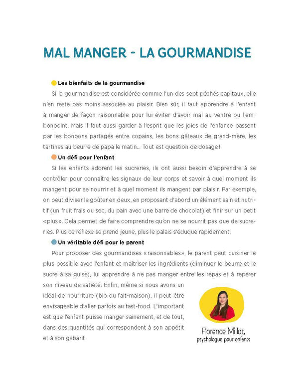 Bien grandir avec Mano - Mal manger et manger bien