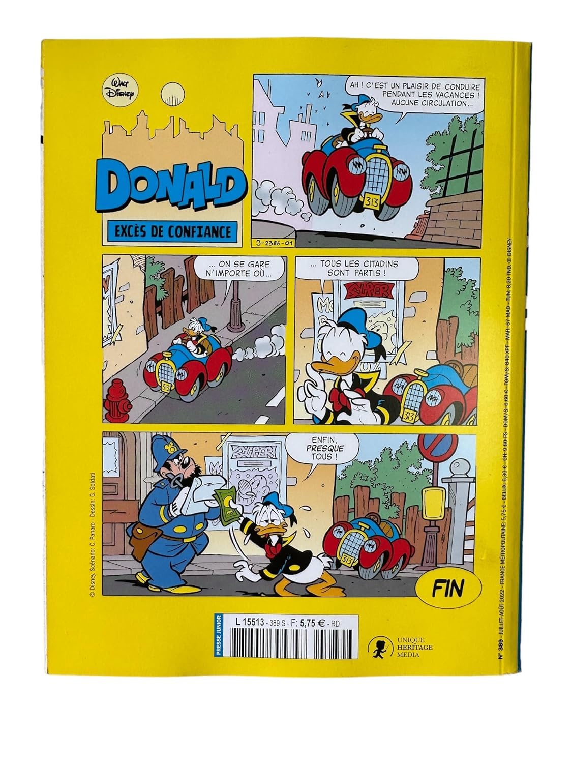 Mickey Parade Géant Numéro 389 : Un été magique !