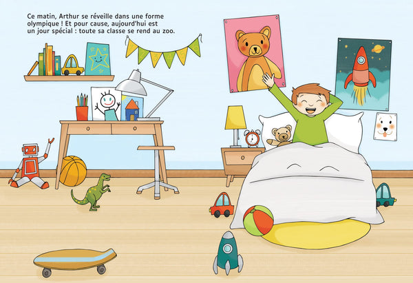 Le sac à dos rose - Edition en gros caractères