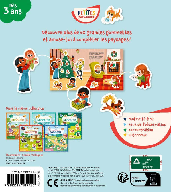 Mes premières gommettes Joyeux Noël !