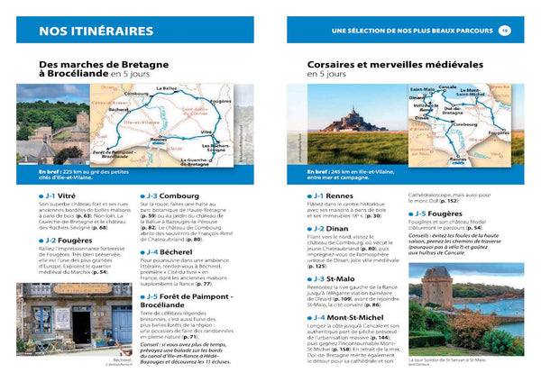 Guide Vert Bretagne Nord: De Rennes à la presqu'île de Crozon