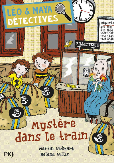 Léo et Maya, détectives - Tome 11 : Mystère dans le train.