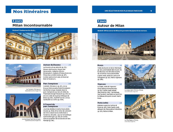 Guide Vert Lacs italiens, Milan & la Lombardie