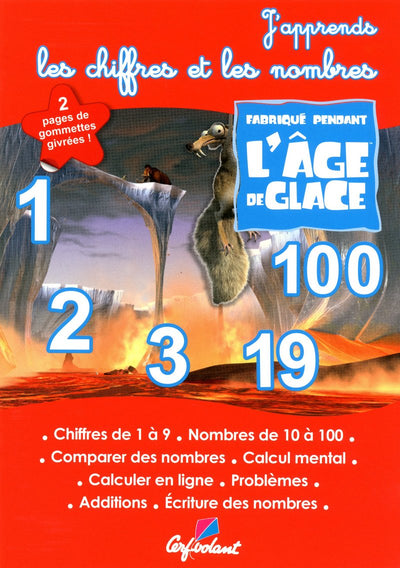 J'apprends les chiffres - Age de glace
