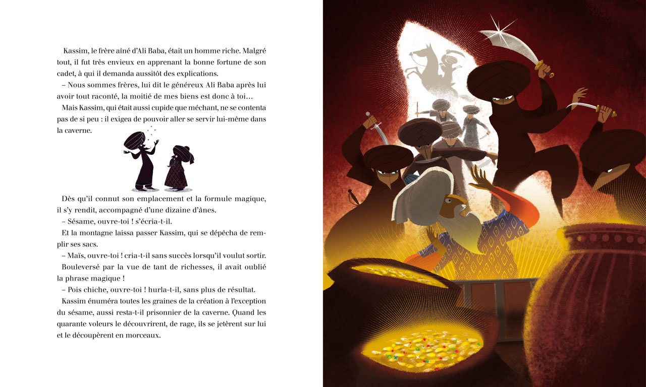 Minicontes Classiques - Ali Baba et les 40 Voleurs - Dès 3 ans
