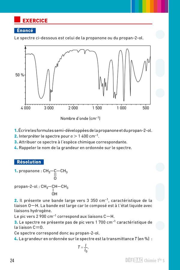 Chimie spécifique Tle S: Fiches de révision