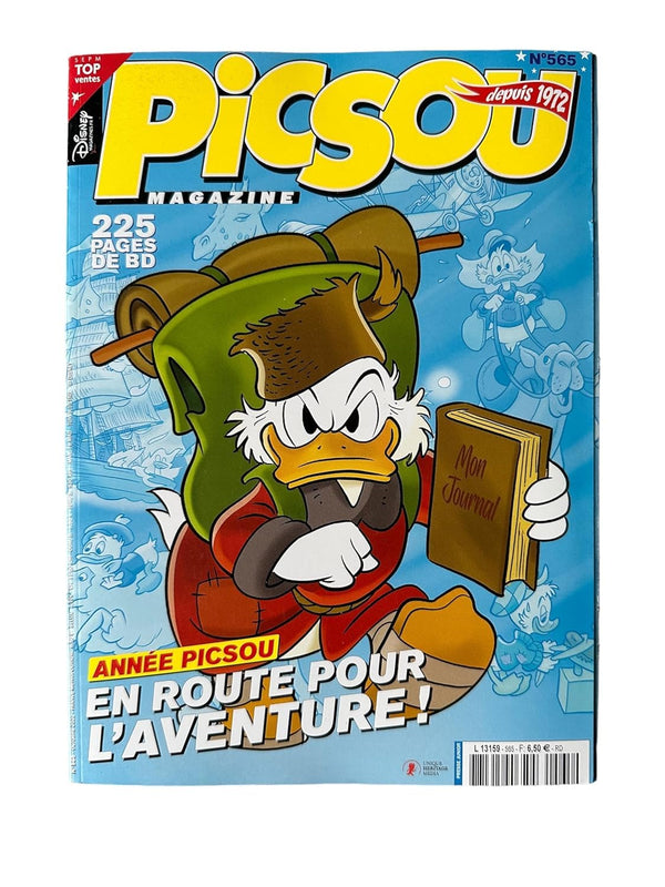 Picsou Magazine Num√©ro 565 : Ann√©e Picsou, en route pour l'aventure!