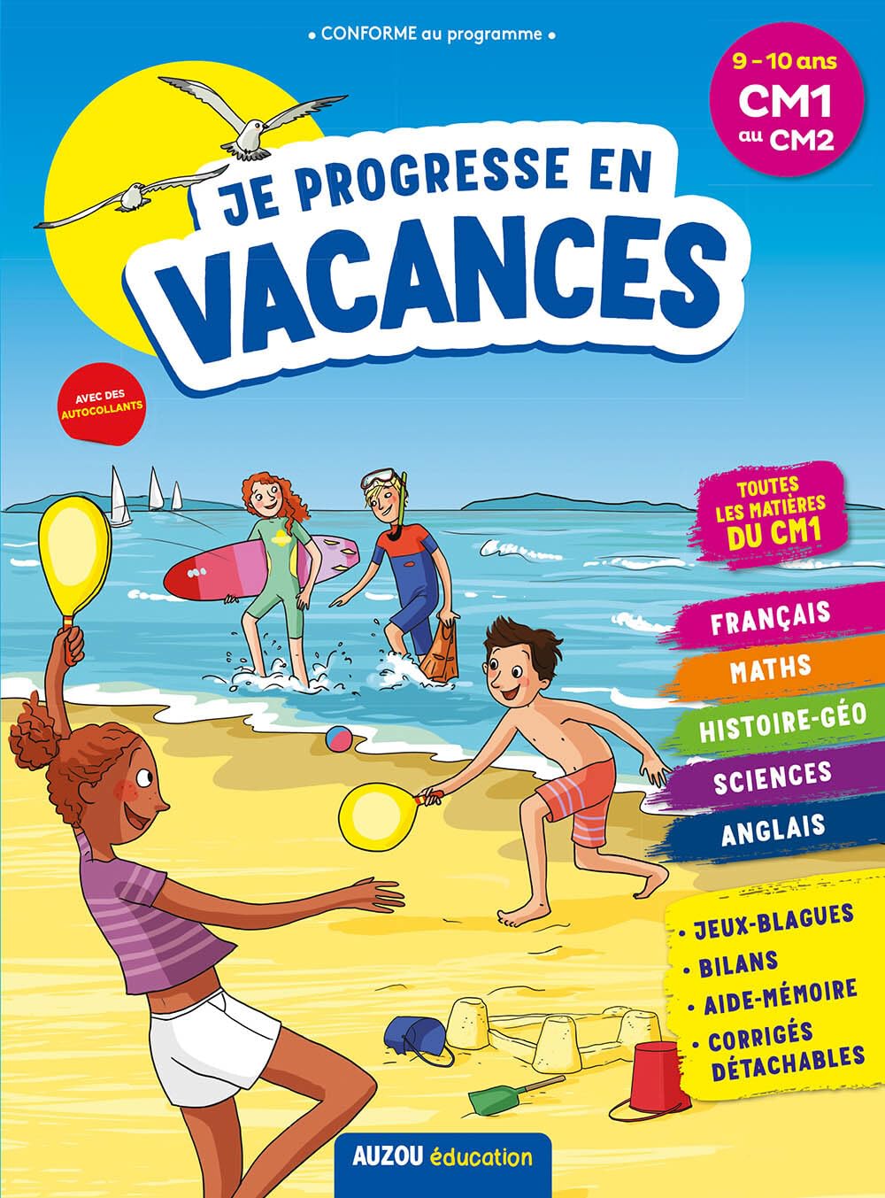 Cahier de vacances - Je progresse en vacances : du CM1 au CM2 (ed. 2020)