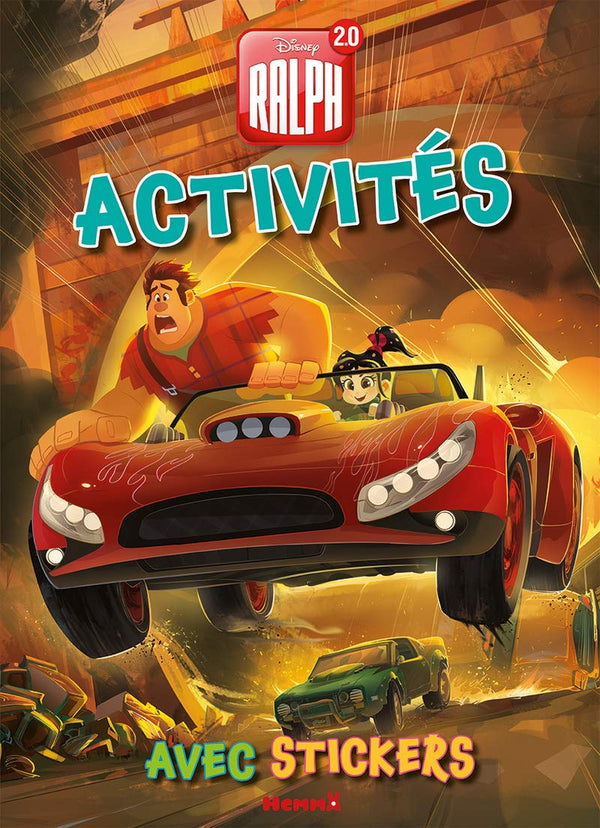 Disney Ralph 2.0 - Mon livret de gommettes