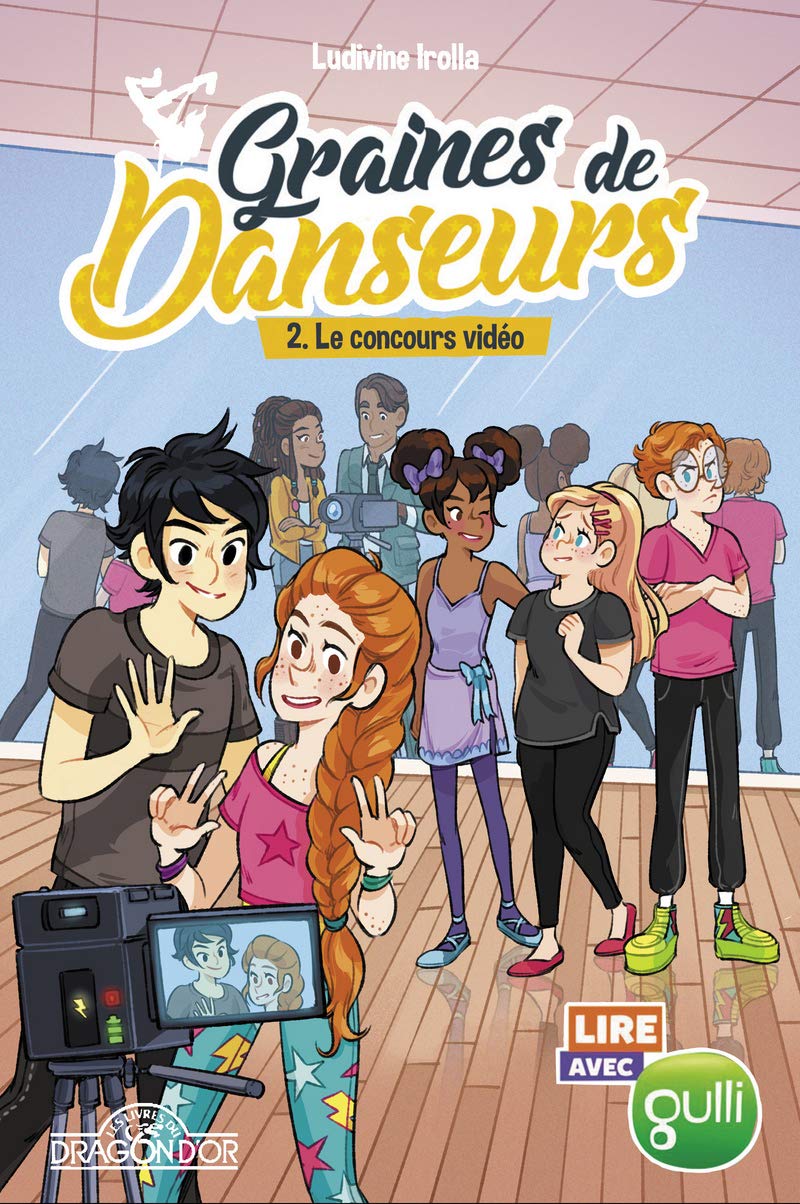 Lire avec Gulli - Graines de danseurs - Tome 2 - Le Concours vidéo - Lecture roman jeunesse danse - Dès 8 ans (2)