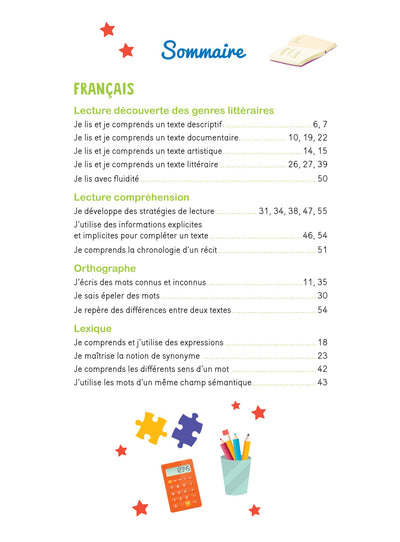 Mon année en jeux CM1-CM2: Français - Maths