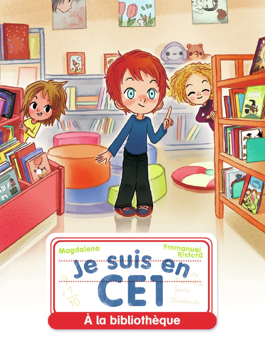 Je suis en CE1 - A la bibliothèque