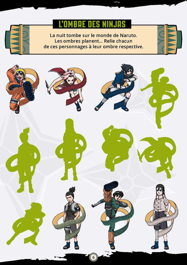 Bloc de jeux Naruto - Le monde de Naruto