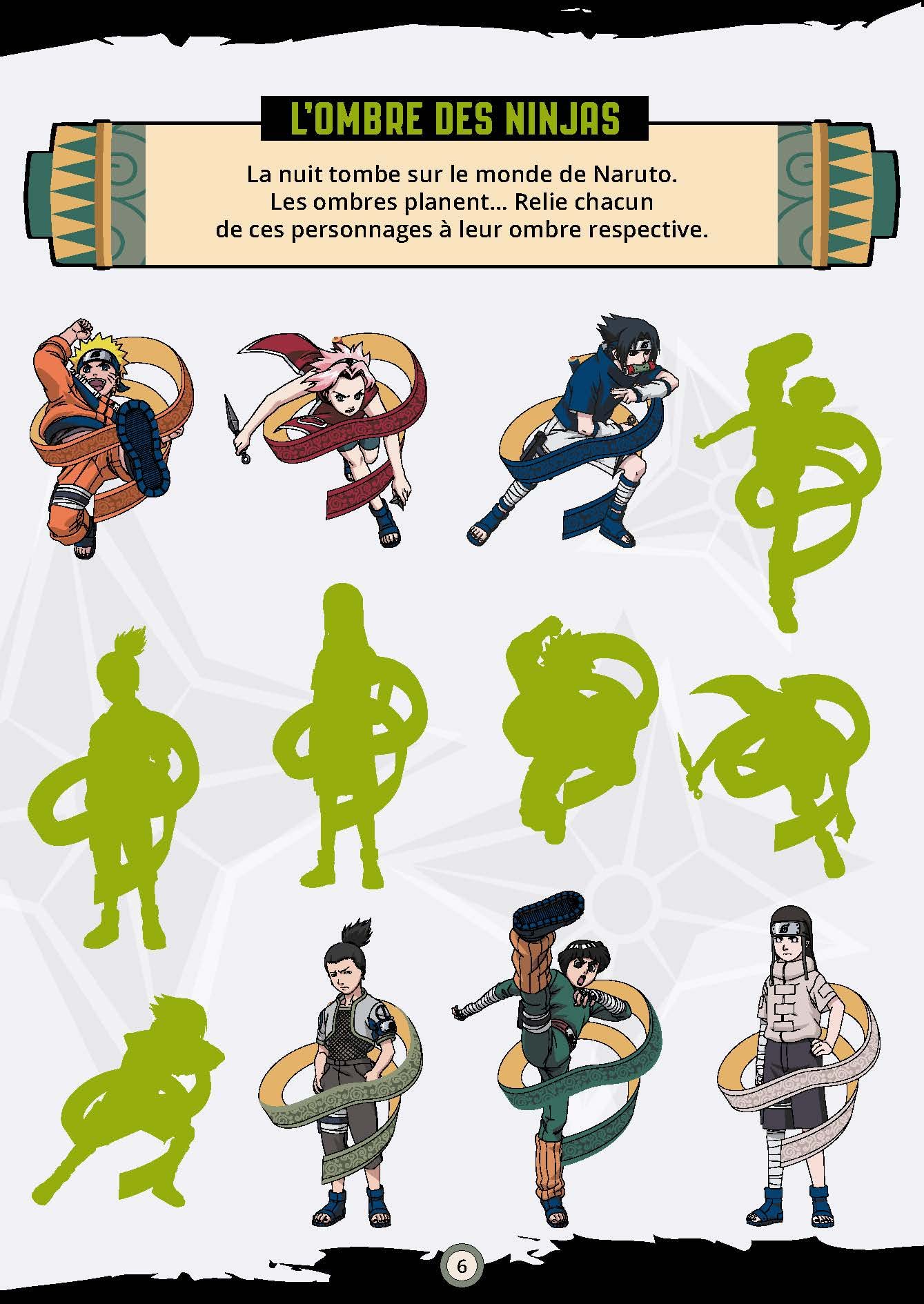 Bloc de jeux Naruto - Le monde de Naruto