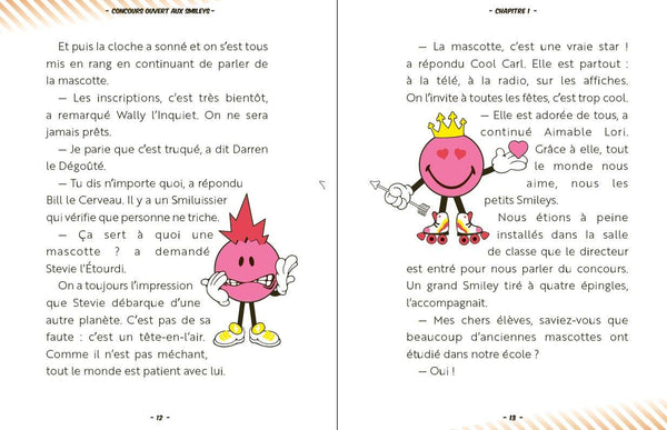 Les Smileys - La Mascotte de l'année - Lecture roman jeunesse - Dès 7 ans (1)