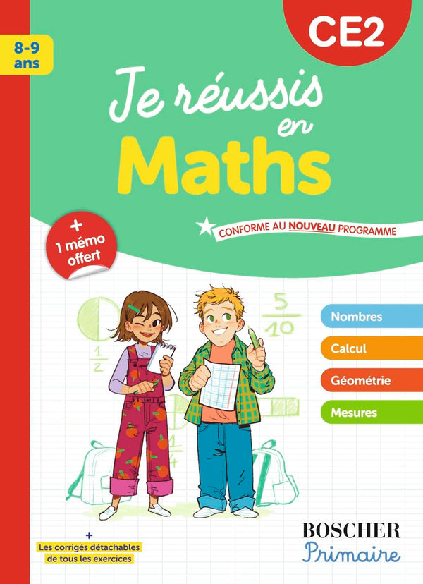 Je réussis en maths CE2: Nouvelle édition 2025