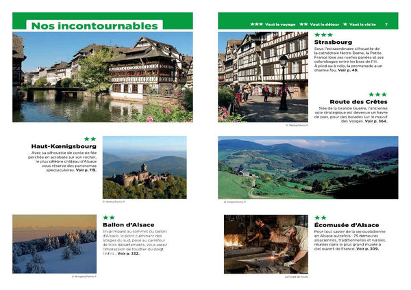Guide Vert Alsace, Vosges