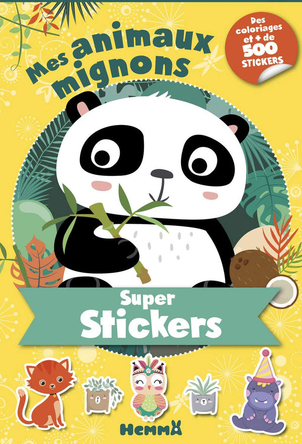 Super stickers ! Mes animaux mignons (Panda)