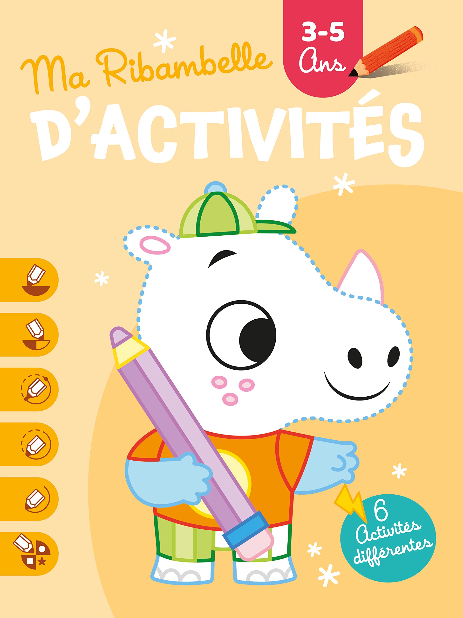 3-5 ans Ma ribambelle d'activités Hippopotame