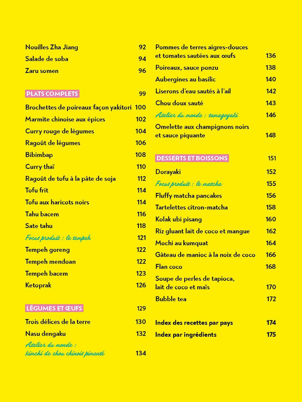 Asie veggie: Les meilleures recettes