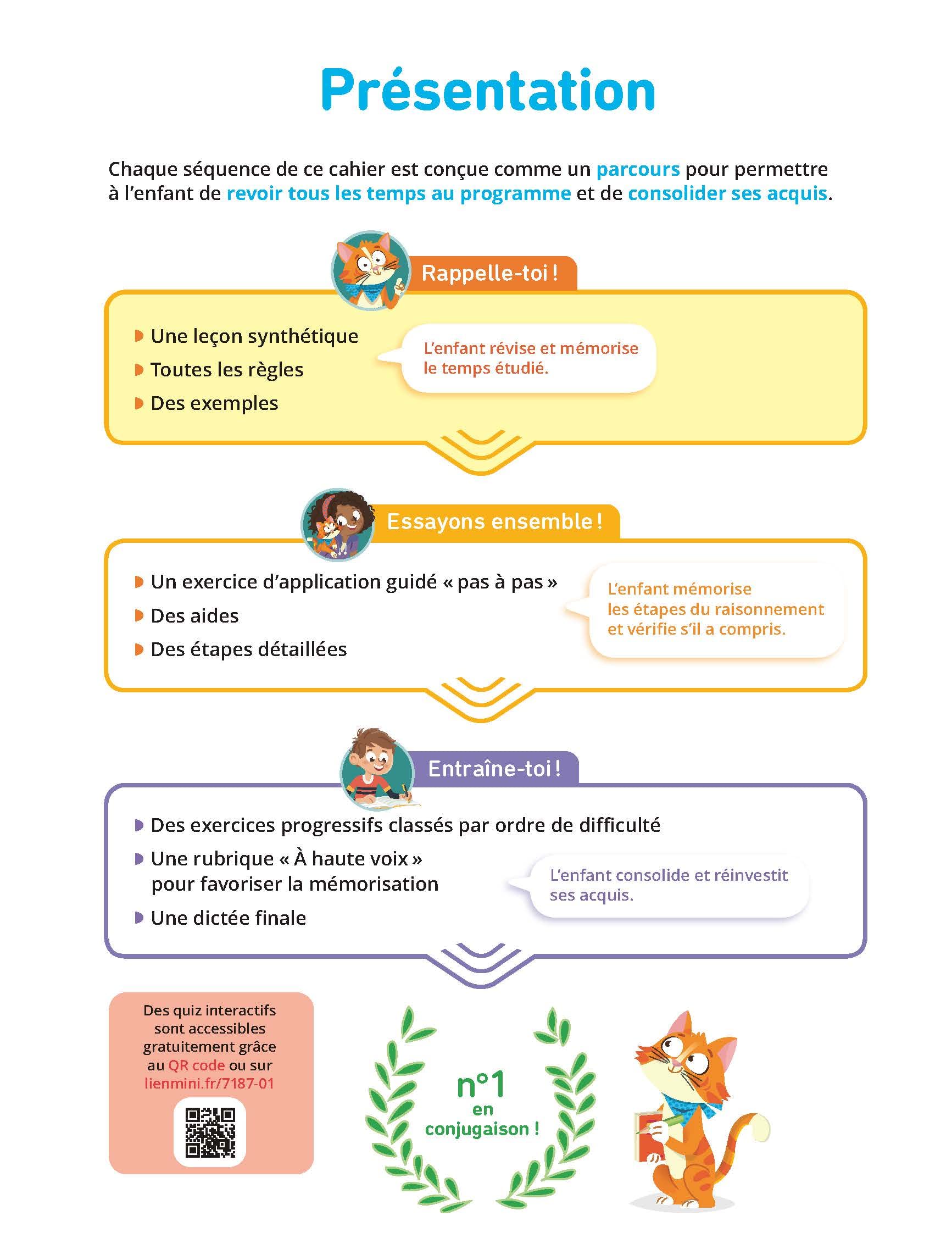 Conjugaison CE2 - Cahier Jour Soir: Conçu et recommandé par les enseignants