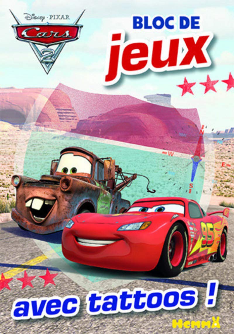 Cars - Bloc de jeux avec tattoos