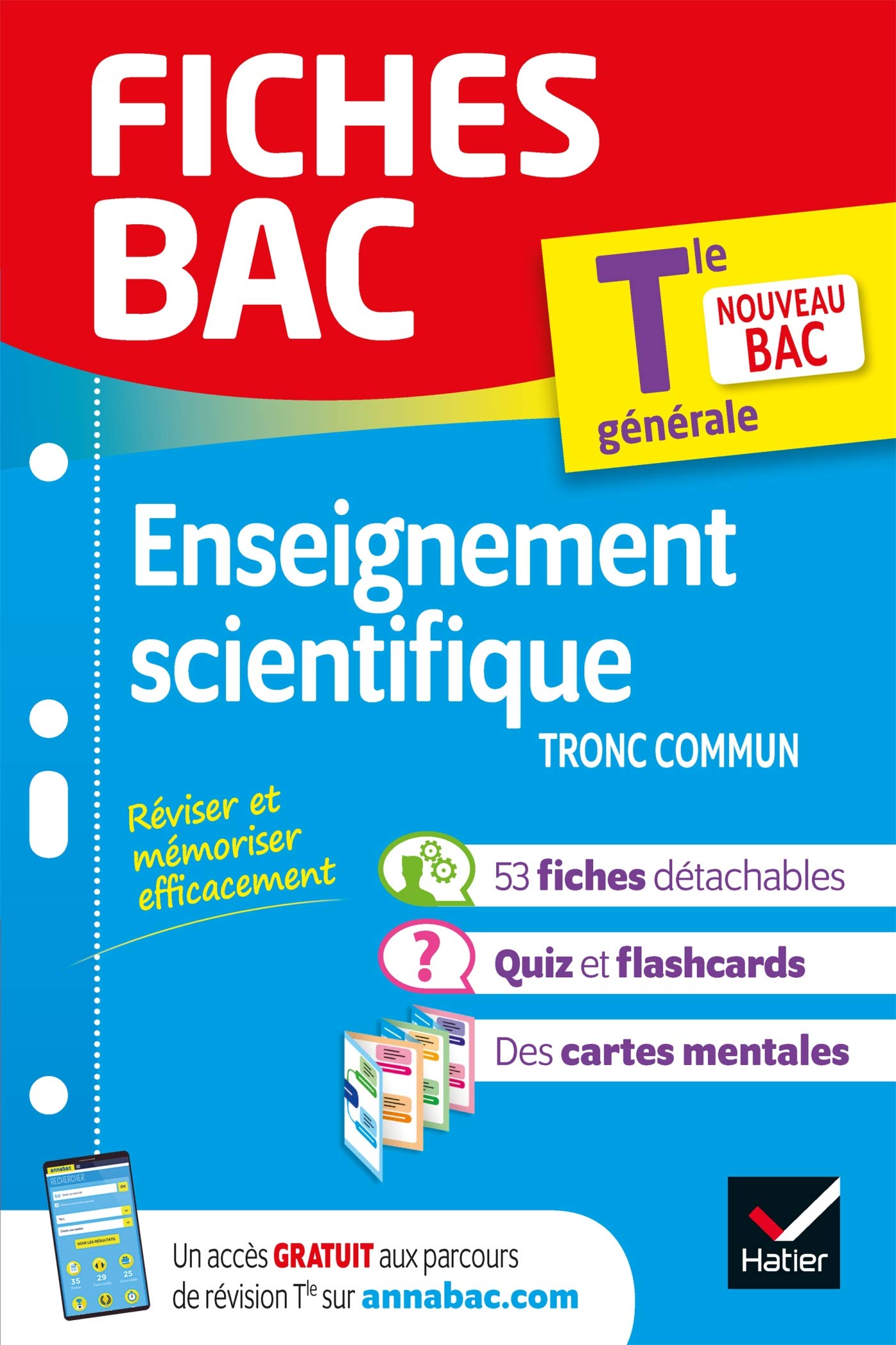 Fiches bac Enseignement scientifique Tle - Bac 2025: nouveau programme de Terminale