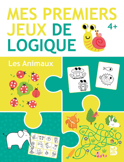 Mes premiers jeux de logique 4+ Les animaux