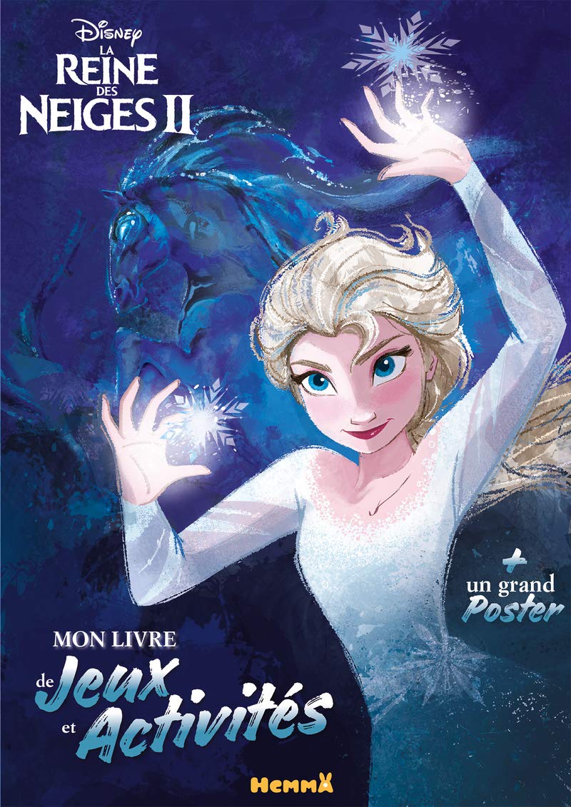 Disney La Reine des Neiges 2 - Mon livre de Jeux et Activités + un grand poster