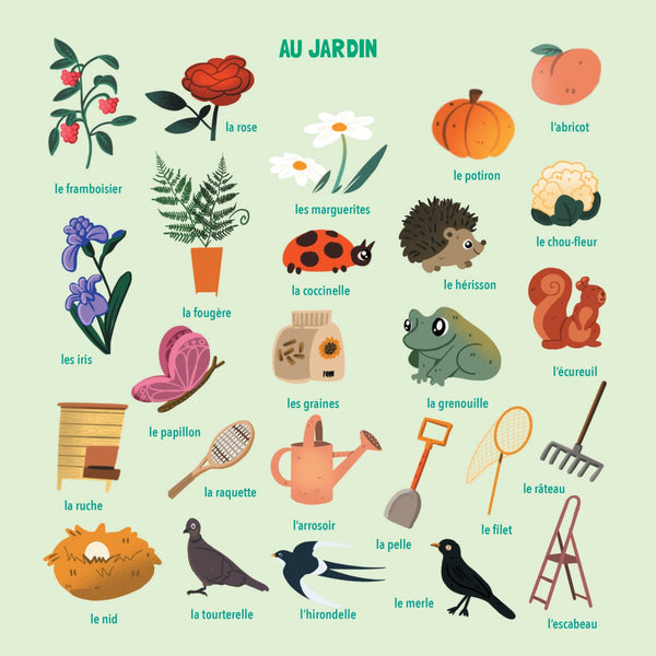 Mon tout premier cherche et trouve au jardin