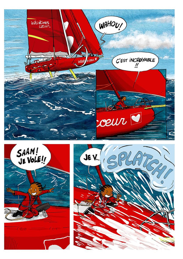 Embarque avec Samantha Davies sur son nouveau bateau ! Au coeur de la préparation du Vendée Globe - Tome 2
