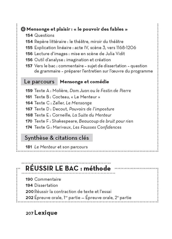 Le Menteur - Bac Français 1re 2025 - Classiques et Patrimoine: Oeuvre au programme - 1re voies générale et technologique, parcours : mensonge et comédie